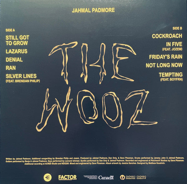 Jahmal Padmore : The Wooz (LP, Album)