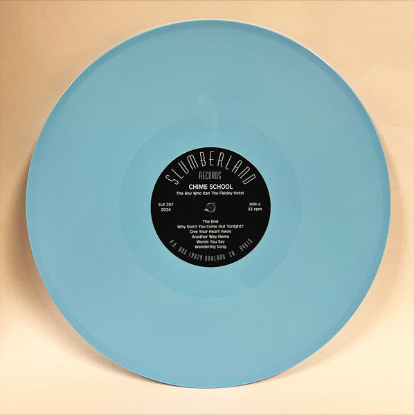 Chime School : The Boy Who Ran The Paisley Hotel (LP, Ltd, Blu)