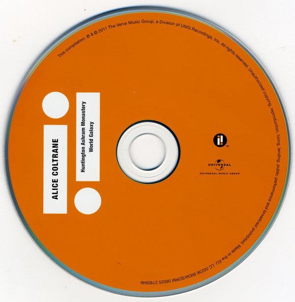 Alice Coltrane : Huntington Ashram Monastery / World Galaxy (CD, Comp, RM, EDC)
