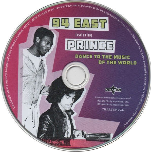 94 East Featuring Prince : Dance To The Music Of The World (CD)