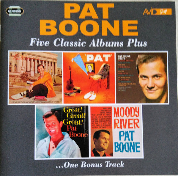 Pat Boone : Five Classic Albums Plus... One Bonus Track (2xCD, Comp, RM)