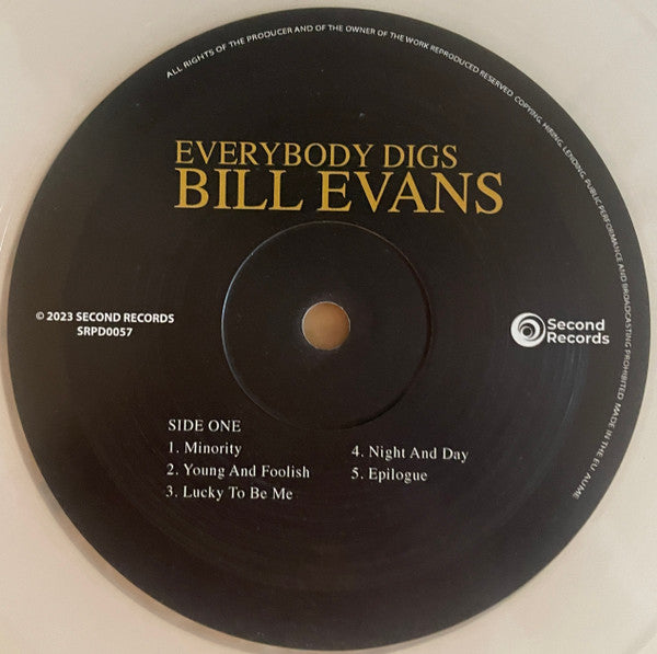 The Bill Evans Trio : Everybody Digs Bill Evans (LP, RE, 180)