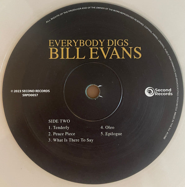 The Bill Evans Trio : Everybody Digs Bill Evans (LP, RE, 180)