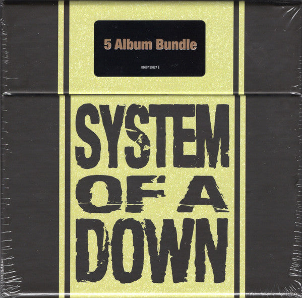 System Of A Down : System Of A Down (5xCD, Album + Box, Comp)