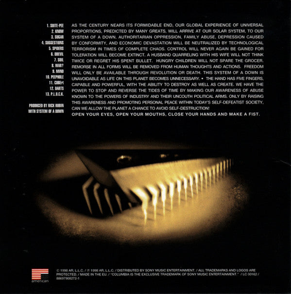 System Of A Down : System Of A Down (5xCD, Album + Box, Comp)