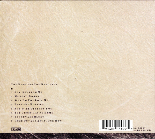 Harold Budd • Elizabeth Fraser • Robin Guthrie • Simon Raymonde : The Moon And The Melodies (CD, Album, RE, RM)