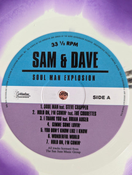 Sam & Dave : Soul Man Explosion (LP, Album, Comp)