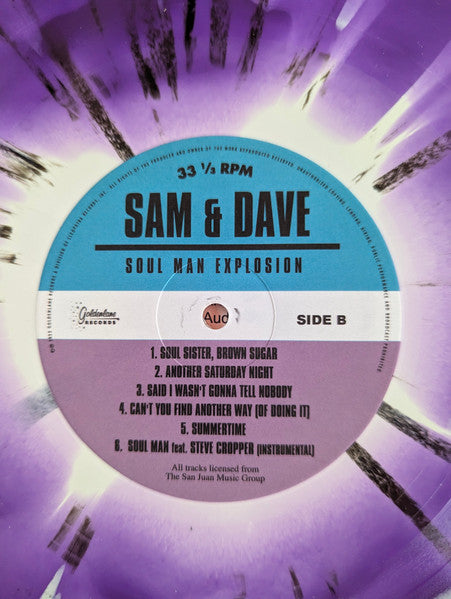 Sam & Dave : Soul Man Explosion (LP, Album, Comp)