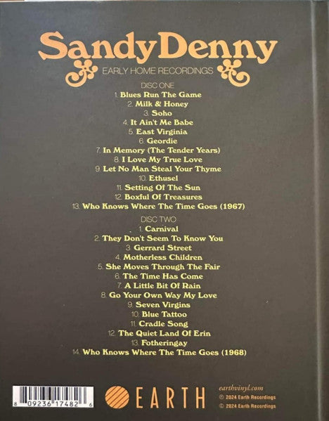 Sandy Denny : Early Home Recordings (2xCD, Album, RE)