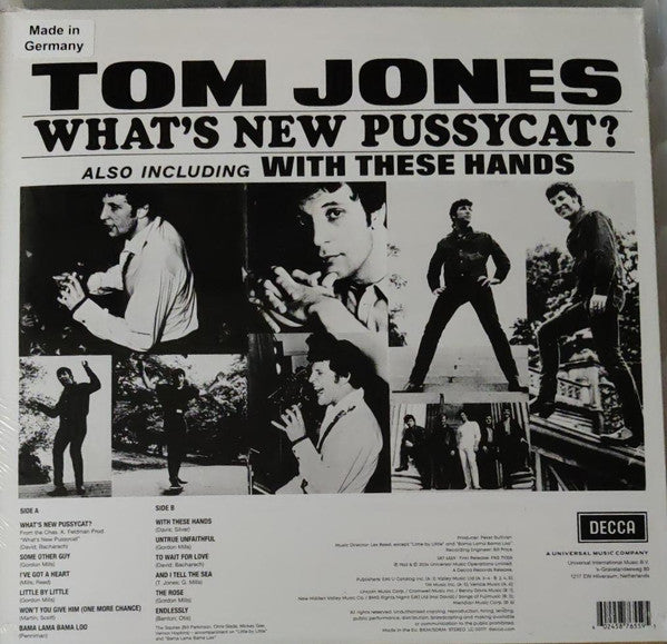 Tom Jones : What's New Pussycat? (LP, Album, Ltd, RE, Neo)