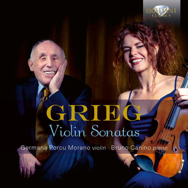 Edvard Grieg - Germana Porcu, Bruno Canino : Violin Sonatas (CD, Album)