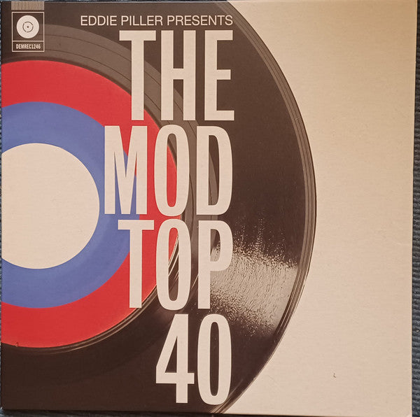 Eddie Piller : The Mod Top 40 (2xLP, Comp)