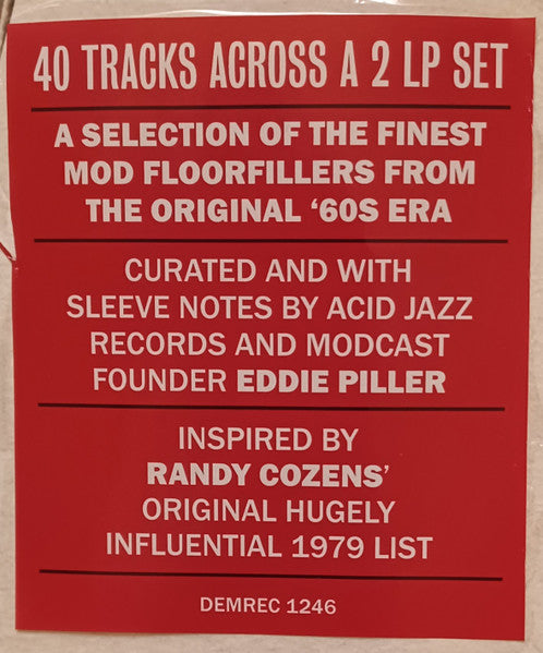 Eddie Piller : The Mod Top 40 (2xLP, Comp)