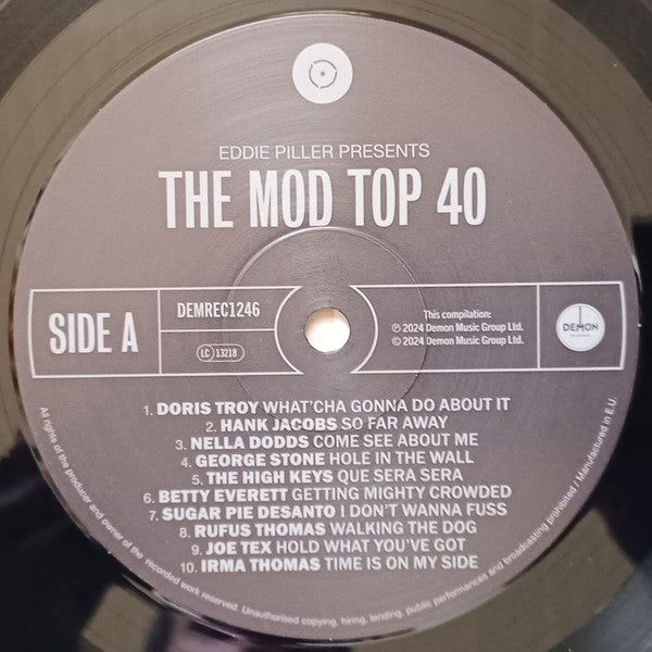 Eddie Piller : The Mod Top 40 (2xLP, Comp)