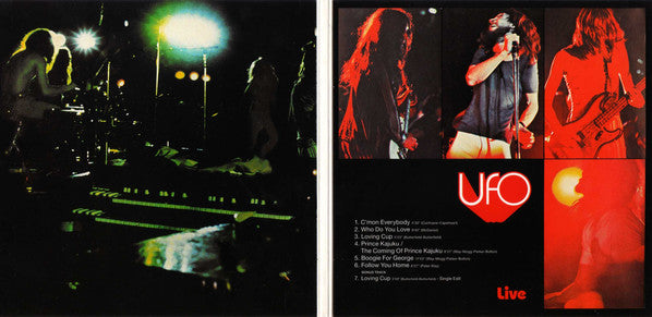 UFO (5) : Live (CD, Album, RE, RM, Dig)