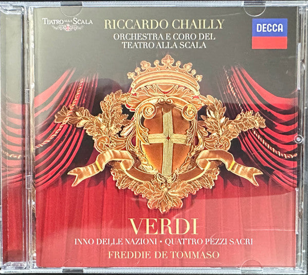Freddie De Tommaso, Giuseppe Verdi : Verdi: Inno Delle Nazioni Quatro Pezzi Sacri View full details Read reviews Listen to samples Watch videos Verdi: Inno Delle Nazioni Quatro Pezzi Sacri (CD)
