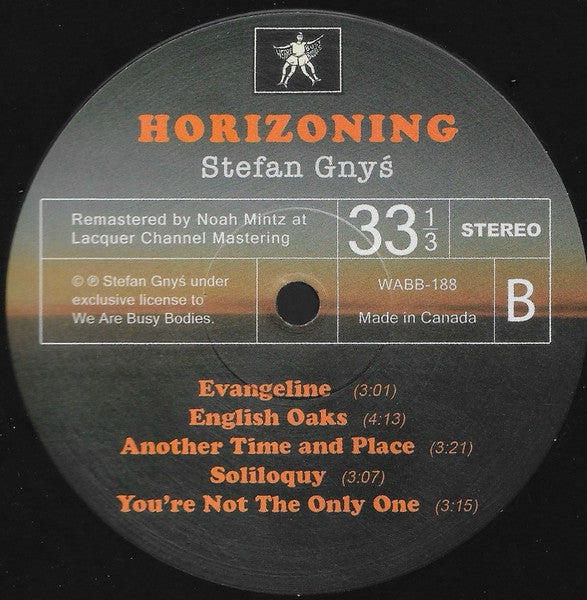 Stefan Gnys : Horizoning (LP, Album, RM)