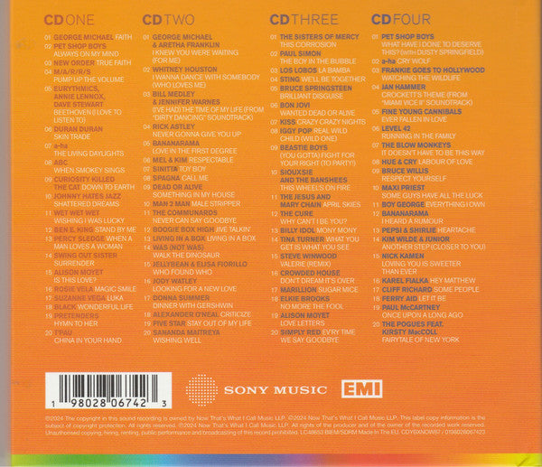 Various : Now Yearbook '87 (4xCD, Comp, Ltd, S/Edition)