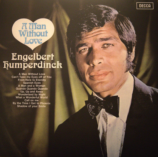 Engelbert Humperdinck : A Man Without Love (LP, Album, RP, Bot)