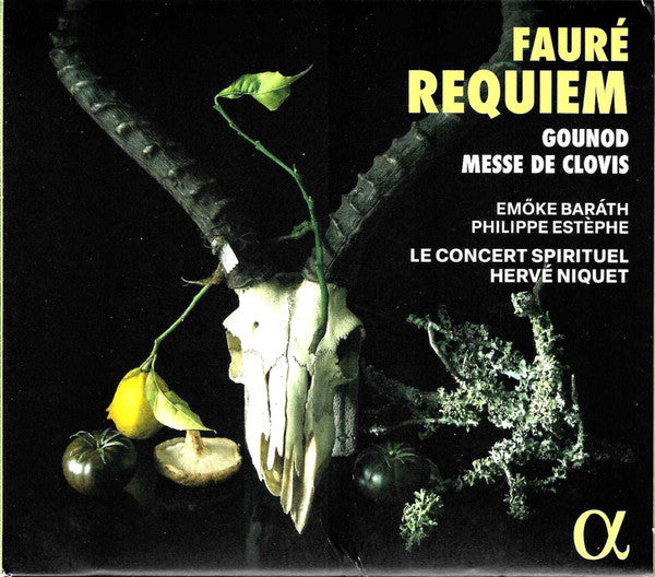 Gabriel Fauré, Charles Gounod, Emöke Barath, Philippe Estèphe, Le Concert Spirituel, Hervé Niquet : Fauré Requiem - Gounoud Messe de Clovis (CD, Album)