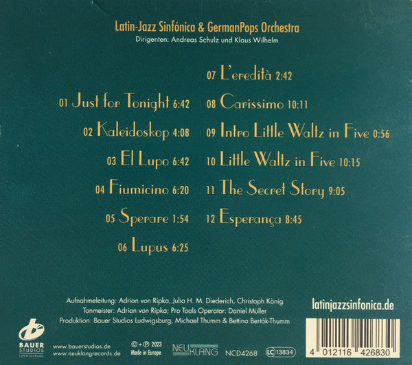 Latin-Jazz Sinfónica! & German Pops Orchestra : Kaleidoskop  (CD, Album)