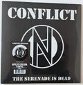 Conflict (2) : The Serenade Is Dead (7", Single, Ltd, Bla)