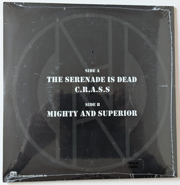 Conflict (2) : The Serenade Is Dead (7", Single, Ltd, Bla)