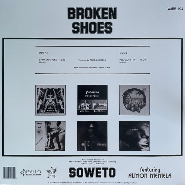 Soweto : Broken Shoes (LP, Album, RE)