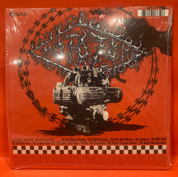 Cong Josie : Moto Zone (LP, Ltd, "Ex)