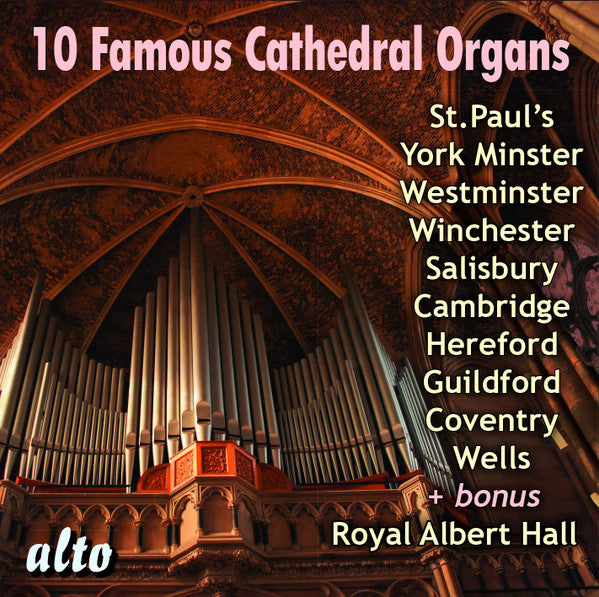 Various : 10 Famous Cathedral Organs (CD, Comp)