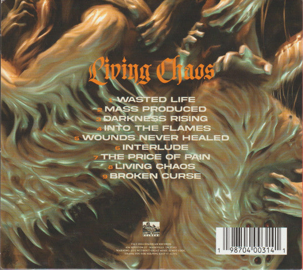 Oceano : Living Chaos (CD, Album)