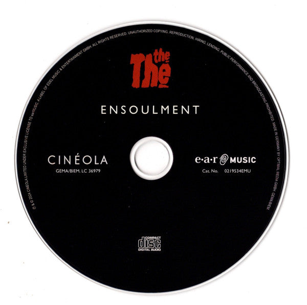 The The : Ensoulment (CD, Album)