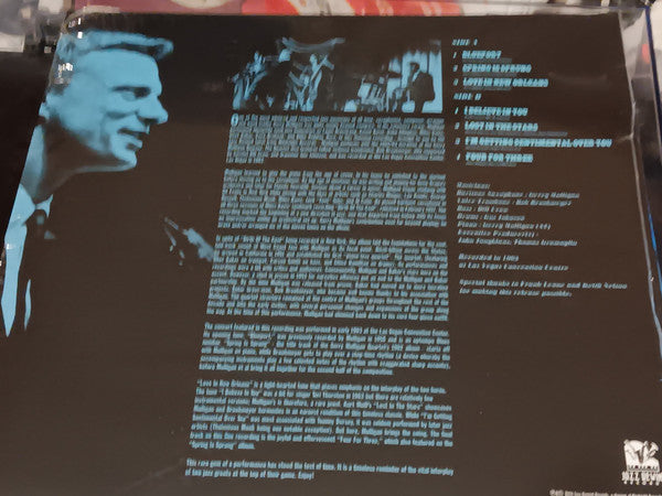 Gerry Mulligan Quartet : Live In Las Vegas 1963 (LP, Album, RE, Blu)