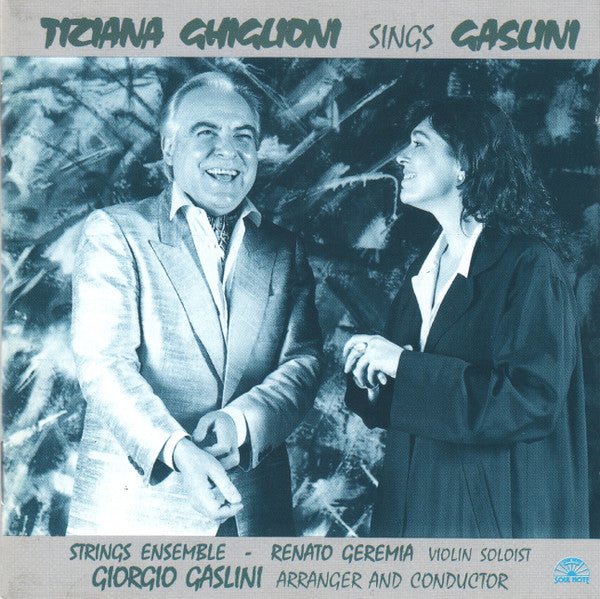 Tiziana Ghiglioni Sings Giorgio Gaslini : Tiziana Ghiglioni Sings Gaslini (CD, Album)