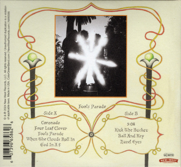 Color Green : Fools Parade (CD, Album)
