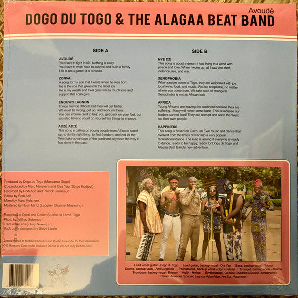 Dogo du Togo & The Alagaa Beat Band : Avoudé (LP, Album)
