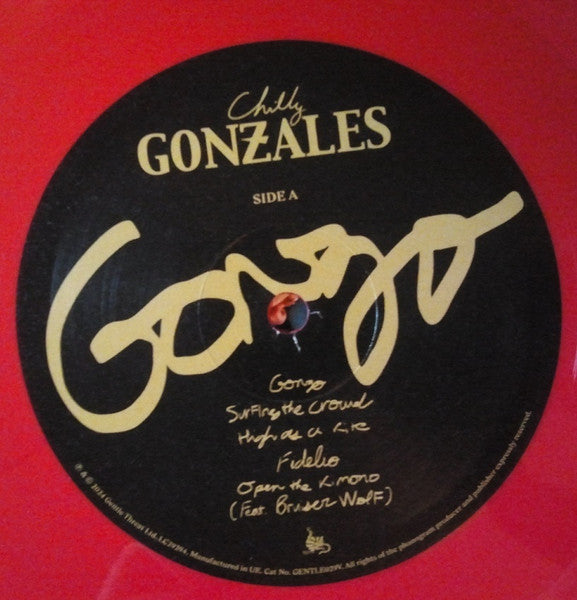 Chilly Gonzales : Gonzo (LP, Album, Ltd, Red)