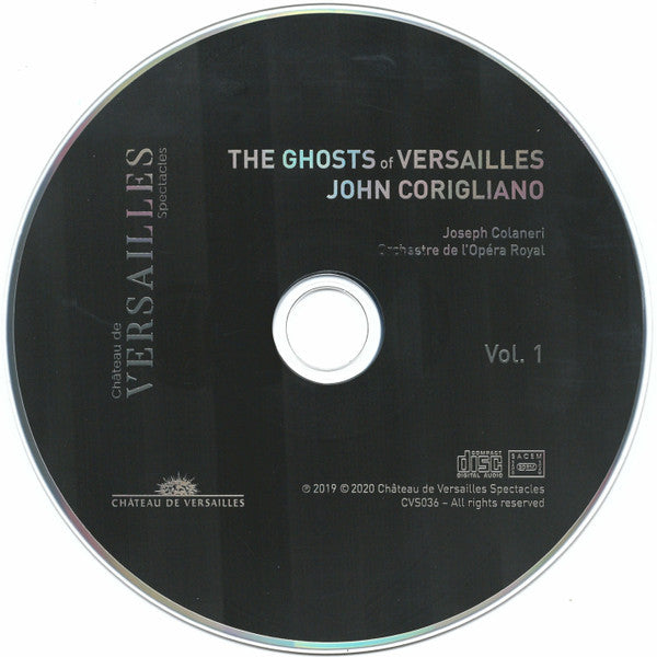 John Corigliano – Joseph Colaneri, Orchestre De L'Opéra Royal : The Ghosts Of Versailles (2xCD + DVD-V, NTSC + Blu-ray)