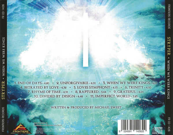 Stryper : When We Were Kings (CD, Album)