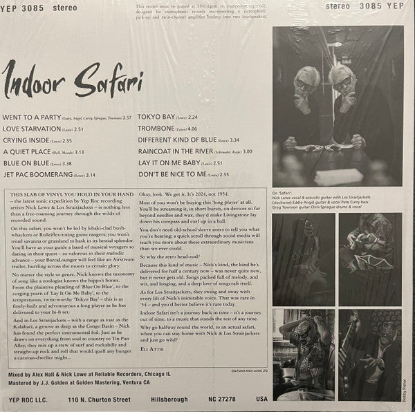 Nick Lowe : Indoor Safari (LP, Album)