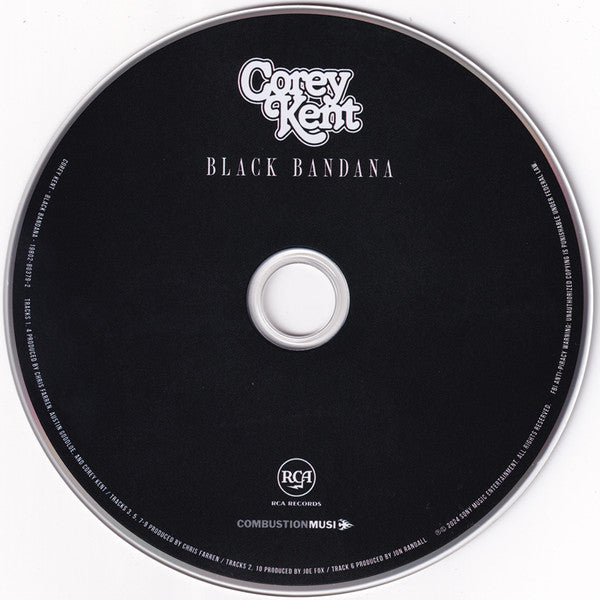 Corey Kent White : Black Bandana (CD, Album)