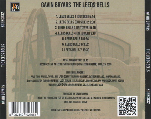 Gavin Bryars : The Leeds Bells (CDr, Album)