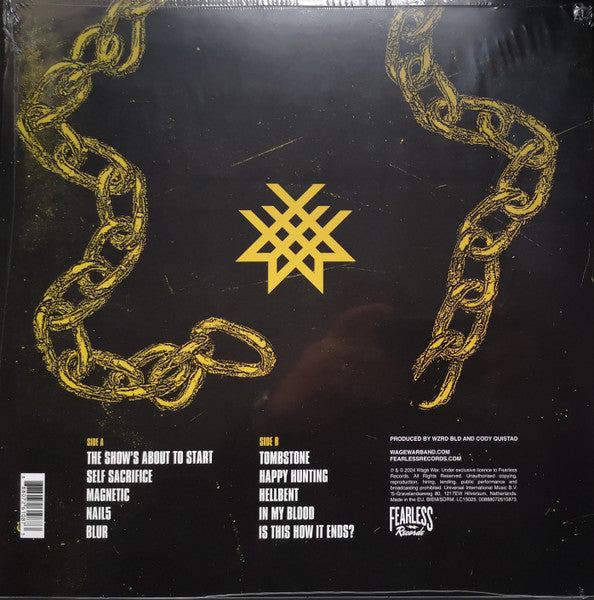 Wage War : Stigma (LP, Album, Yel)