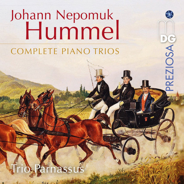 Johann Nepomuk Hummel - Trio Parnassus : Complete Piano Trios (2xCD, Album, RE)