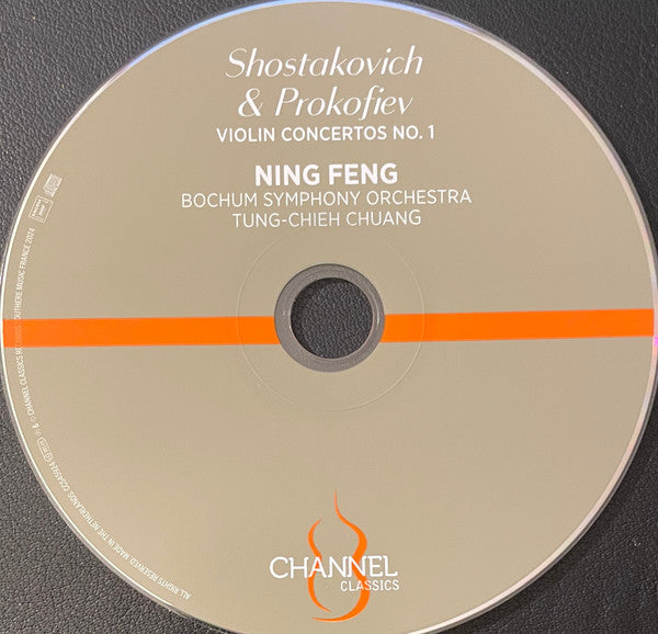 Dmitri Shostakovich & Sergei Prokofiev, Ning Feng, Bochumer Symphoniker, Tung-Chieh Chuang : Violin Concertos No. 1 (CD)