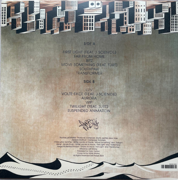 Leif Maine & Jackson Mathod : Volte Face (LP, Album)