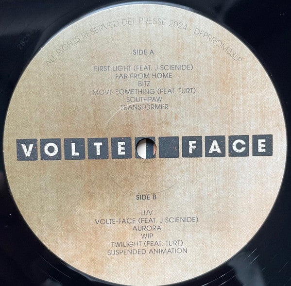 Leif Maine & Jackson Mathod : Volte Face (LP, Album)
