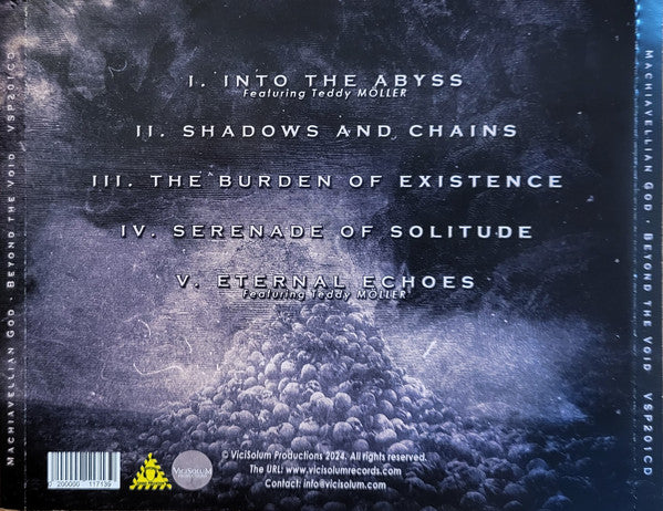 Machiavellian God : Beyond The Void (CD, MiniAlbum)