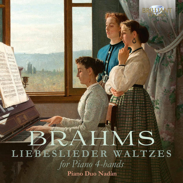 Johannes Brahms, Duo Nadàn : Liebeslieder Waltzes For Piano 4-hands (CD)