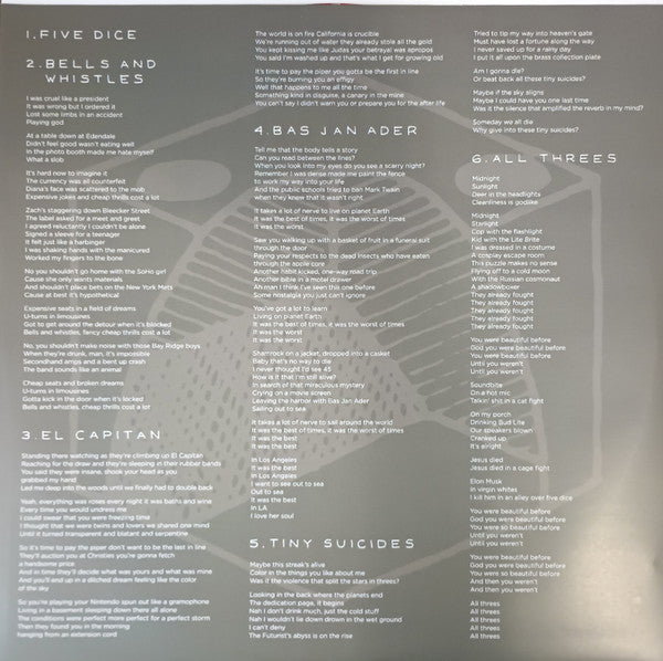 Bright Eyes : Five Dice, All Threes (LP, Red + LP, S/Sided, Etch, Red + Album, Ltd)